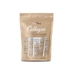 Hydrolysate Bovine Collagen Powder - Vanilla, RealFood, 20 sticks