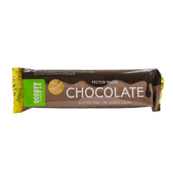 Gluten-Free Protein Wafer - Chocolate, EcoFit, 40 g