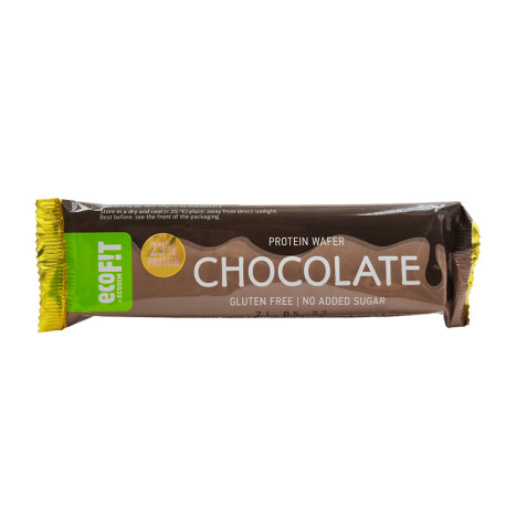 Gluten-Free Protein Wafer - Chocolate, EcoFit, 40 g