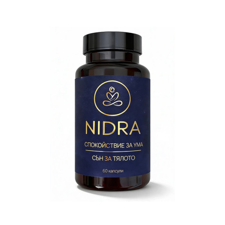 Nidra - Premium Supplement for Quality Sleep, 60 Capsules
