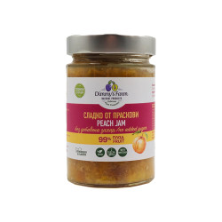Домашно сладко от праскови, без захар, Dimmy's Farm, 330 гр.