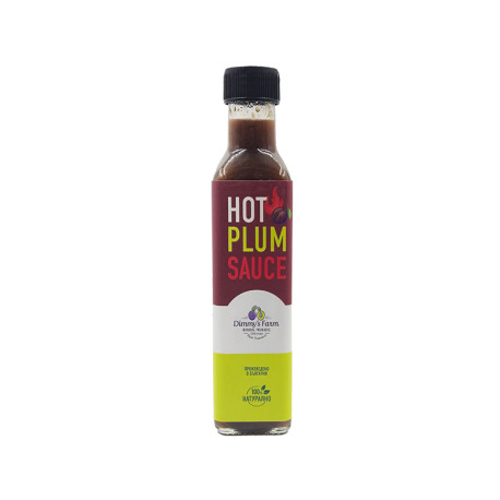 Hot Plum Sauce, Dimmy's Farm, 250 ml
