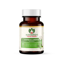 Organic Ashwagandha, Maharishi, 60 tablets