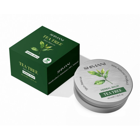 Tea Tree Herbal Balm, Shimani, 40 ml Tea Tree Herbal Balm, Shimani, 40 ml