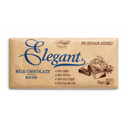 Elegant - Milk Chocolate with Chia, Koleff, 50 g