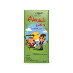 Elegant Kids - Milk Chocolate, No Added Sugar, Koleff, 50 g