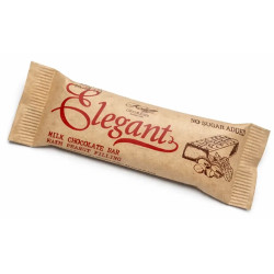 Elegant - Milk Chocolate Bar with Peanut Filling, No Added Sugar, Koleff, 30 g