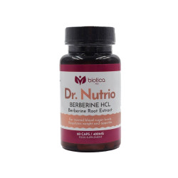 Берберин HCL, Dr. Nutrio, 60 капсули