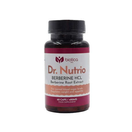 Berberine HCL, Dr. Nutrio, 60 capsules