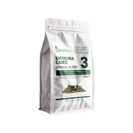 Herbal Blend 3, Renal Comfort & Water Balance, Zdravnitza, 130 g
