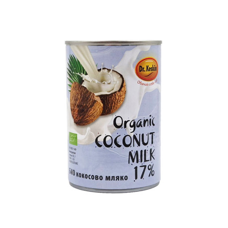 Organic Coconut Milk, Dr. Keskin, 400 ml