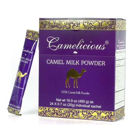 Camel Milk Powder, Camelicious, 24 sachets
