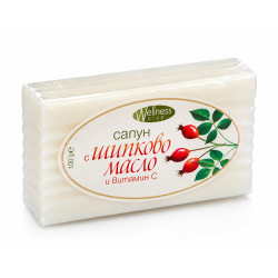 Natural Soap with Rosehip oil and Vitamin C, 100 g