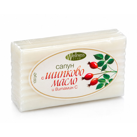 Natural Soap with Rosehip oil and Vitamin C, 100 g