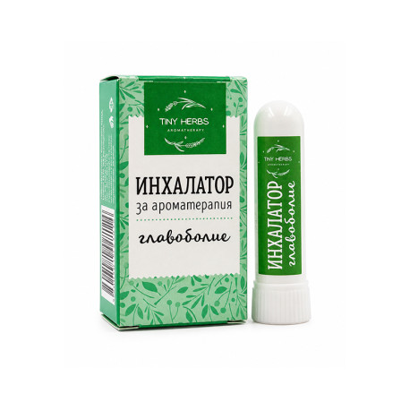 Aromatherapy Inhaler - Headache, Tony Herbs, 1 pc