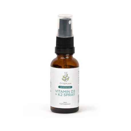 Vitamin D3+K2 - spray, Cytoplan, 30 ml
