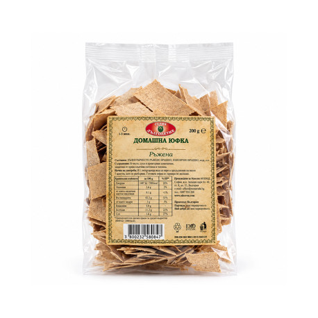 Traditional Bulgarian Rye Noodles, Longevity Series, 200 g