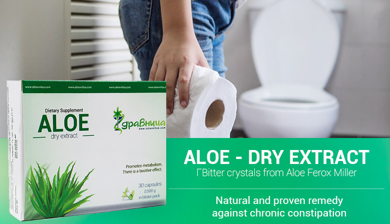 Aloe, dry extract, Constipation help