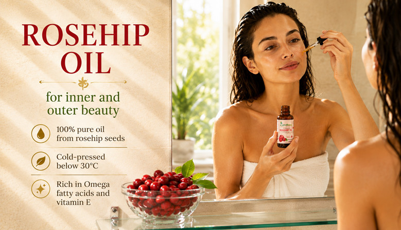 Rosehip oil by Zdravnitza